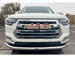 Защита переднего бампера Папа Тюнинг d76 для Jac T8 Pro 2020-