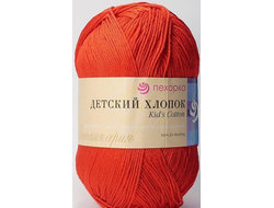 Пряжа Детский хлопок фирмы Пехорка  Красный