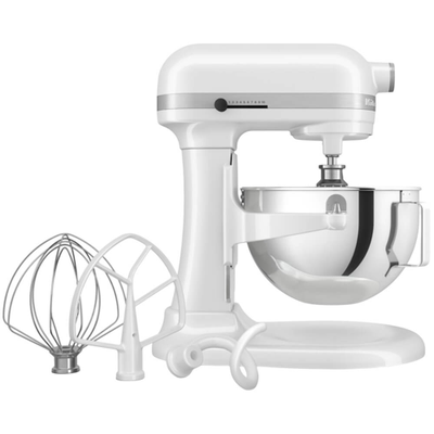 Миксер профессиональный KitchenAid, Heavy Duty, чаша 5,2 л., белый, 5KSM55SXXEWH