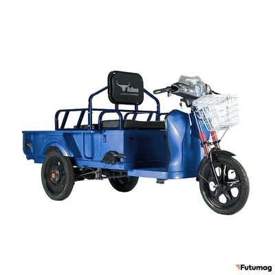 Грузовой электротрицикл Rutrike D1 ГП 1200 60V900W синий