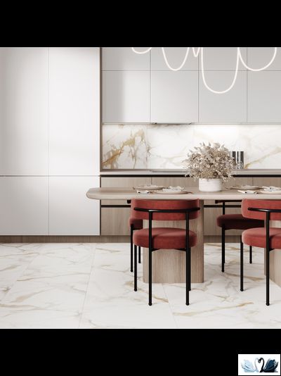 Керамогранит Italica Calacatta Superior 60х60 см белый полированный