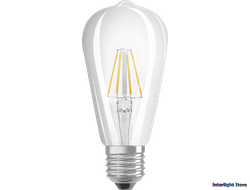 Osram Parathom LED Filament CL Edison ST64 7w 827 E27