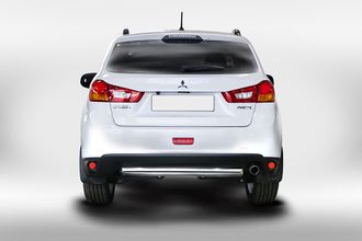 Защита задняя овальная 75х42 "Mitsubishi ASX" 2013-, MASX.75.1680 ( MASX.75.1680 )