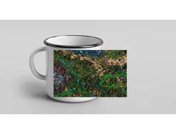 Кружка металлическая эмалированная Герои меча и магии, Heroes of Might and Magic №12