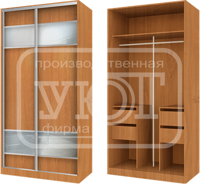 шкаф-купе 2-х створчатый duo-2