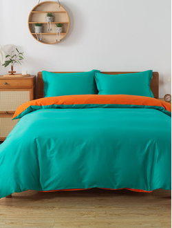 Постельное белье TANGO комплект сатин однотонный евро 200x220x1 240x260x1 50x70x2 1014-LS23