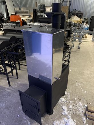 Печь банная "Алёнка" бак 60 л. арт. 2001