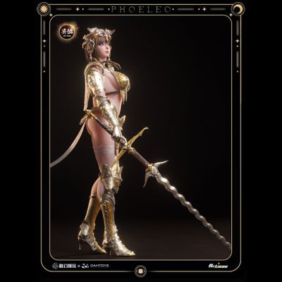 ПРЕДЗАКАЗ - Воительница в стиле фэнтази - Коллекционная фигурка 1/6 Deity Erosion Series White Owl Phoeleo Zinc Alloy Sculpted Hair ver (FSDE-01A) - Fusion Fantasy x DAMTOYS ?ЦЕНА: 31500 РУБ.?