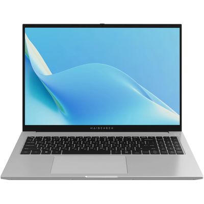 Maibenben M16B-R343UM 16" WUXGA IPS R3 4300U 8Gb, (SSD)512Gb Dos Серебристый