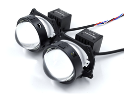 Билед модули Aozoom A10 24 вольта, 3.0 дюйма, 2 чипа, 5500К, 24V, 58W/66W, крепление 3R (комплект, 2шт)