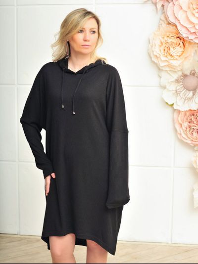 Платье 460-12230 черный