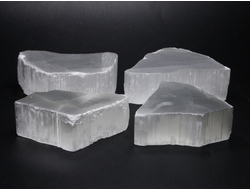 Селенит оптический полированный "телевизионный" в ассортименте, Канада (58-65 мм, 70-80 г) №27465