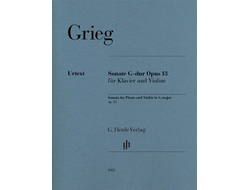 Grieg. Sonate G-dur op.13 für Violine und Klavier