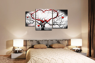 Модульная картина "Дерево любви"