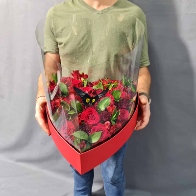 Букет с бабочкой №115