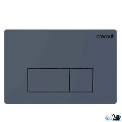 Инсталляция для унитаза Creavit GR5003.01 с кнопкой ARC GP8002.05 сине-серая, Steel Blue, матовая