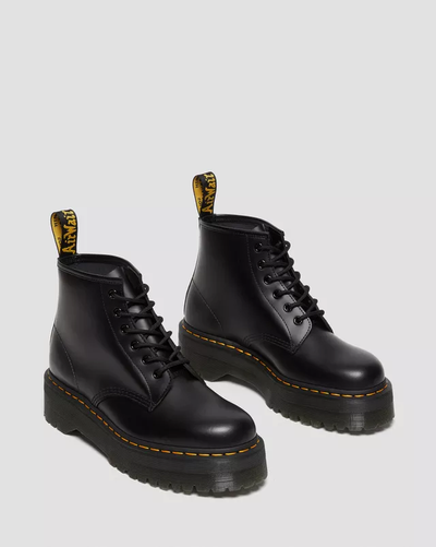 Dr Martens 101 Smooth Leather Platform Ankle