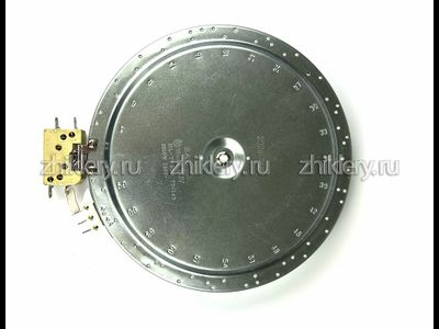 Конфорка для стеклокерамической плиты GEFEST 2200W D-230 мм, двухзонная