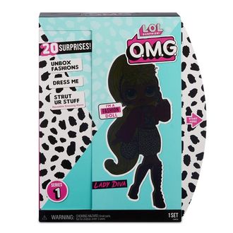 MGA Entertainment Кукла L.O.L. Surprise OMG Lady Diva Fashion Doll, 560562