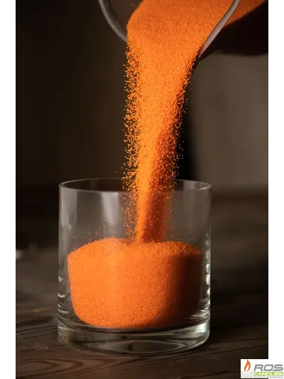 Набор цветных свечей: оранжевые "Оранжевый" - 1кг; красные "Терракот" - 1кг; жёлтые "Жёлтый" - 1кг