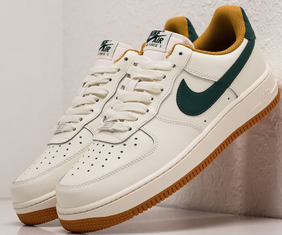 Nike Air Force 1 Low White Green Brown
