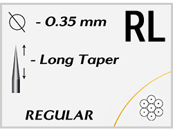 V-Select PLUS - Round Liner Long Taper / 0.35