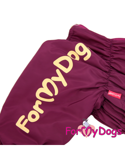 Комбинезон Кленовые Листья Бордовый