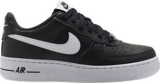 Nike Air Force 1 Low White Black (Черные) Арт 2 фото