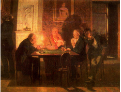 Купить картину обогреватель, репродукция Васнецова Преферанс