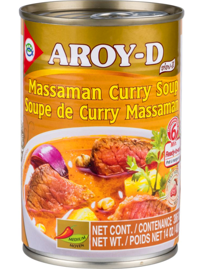 Готовый МАССАМАН КАРРИ (Massaman Curry Soup) Aroy-D 400 г