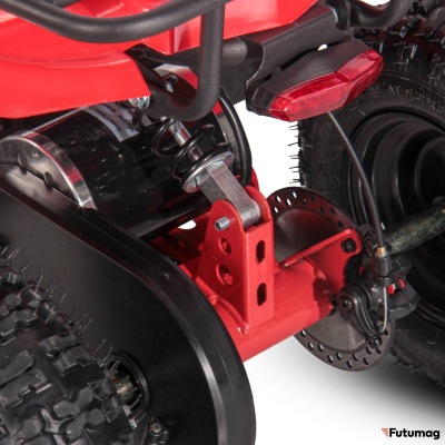 Электроквадроцикл WHITE SIBERIA SNEG MINI 1000W Красный