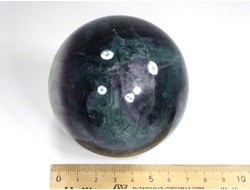 Шар Флюорит, Китай (75 мм, 709 г) №25833