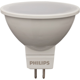 Лампа светодиодная Philips 5-50W GU5.3 2700K тепл. белый спот