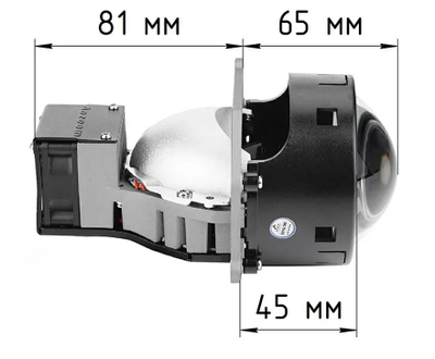 Светодиодные билед линзы для Volvo FH12 (2002-2012) Aozoom Truck Trailer 24 вольта