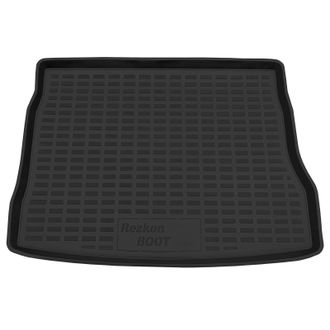 Коврик в багажник пластиковый (черный) для Kia Ceed hb (06-12)  (Борт 4см)