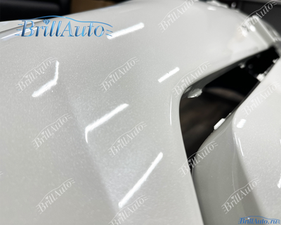 Бампер Toyota Prado 150 белый 2013-2017