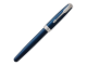 Ручка-роллер PARKER "Sonnet Core Subtle Blue Lacquer CT", корпус синий глянцевый лак, палладиевые детали, черная, 1948087