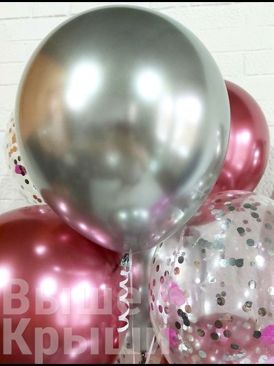 Сет "Котёнок" (10 шариков + 1 цифра)