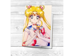 Обложка на паспорт Сейлор Мун №4