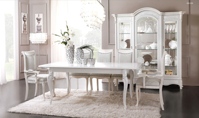 СТОЛ ПРЯМОУГОЛЬНЫЙ РАЗДВИЖНОЙ PRESTIGE 613 (L160/200*P100*H78,5) CASA+39