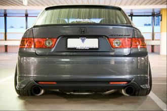 Задняя накладка Modulo для Honda Accord CL9(Рестайл) \ Rear lip 06-08