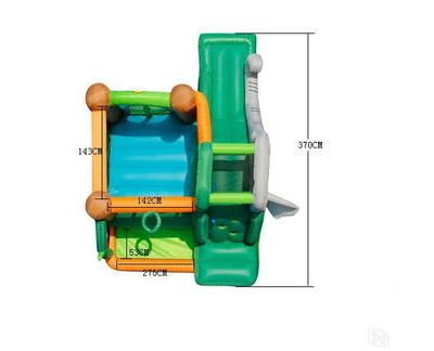 Надувной батут Happy Hop «Слоник»