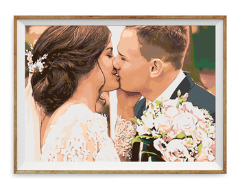 Картина по фото по номерам