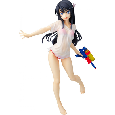 Фигурка 1/7 Маи Сакурадзима (Sakurajima Mai Water Gun Date Ver.)