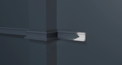 Молдинг Decor Dizain DD628, дюрополимерный, влагостойкий, под покраску, длина 2 м