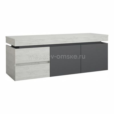 ШМ107 Тумба ТВ "Делюкс". Размер: 1355х520х455