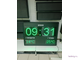 Табло с температурой воздуха и воды 730*1010мм (зеленый)