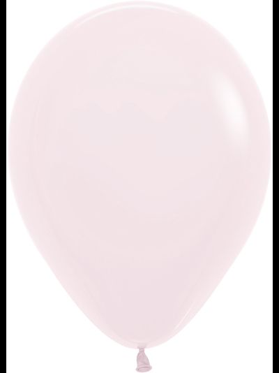 Воздушный шар нежно розовый макарунс