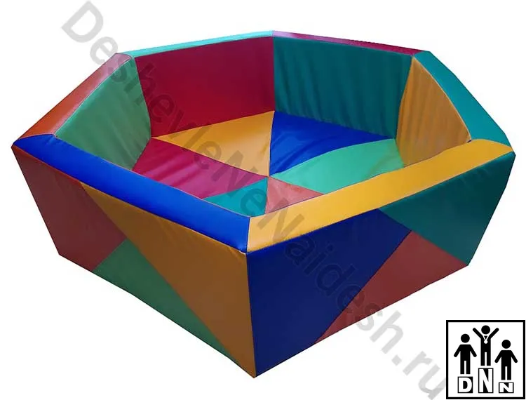 Сухой бассейн шестигранник Калейдоскоп