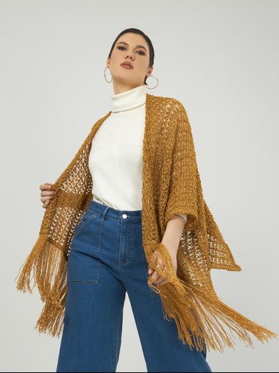 Болеро вязанное